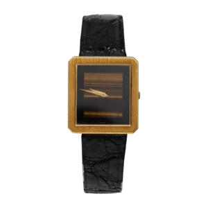 Piaget 9154 Tiger's Eye Vintage Watch 18K Gold