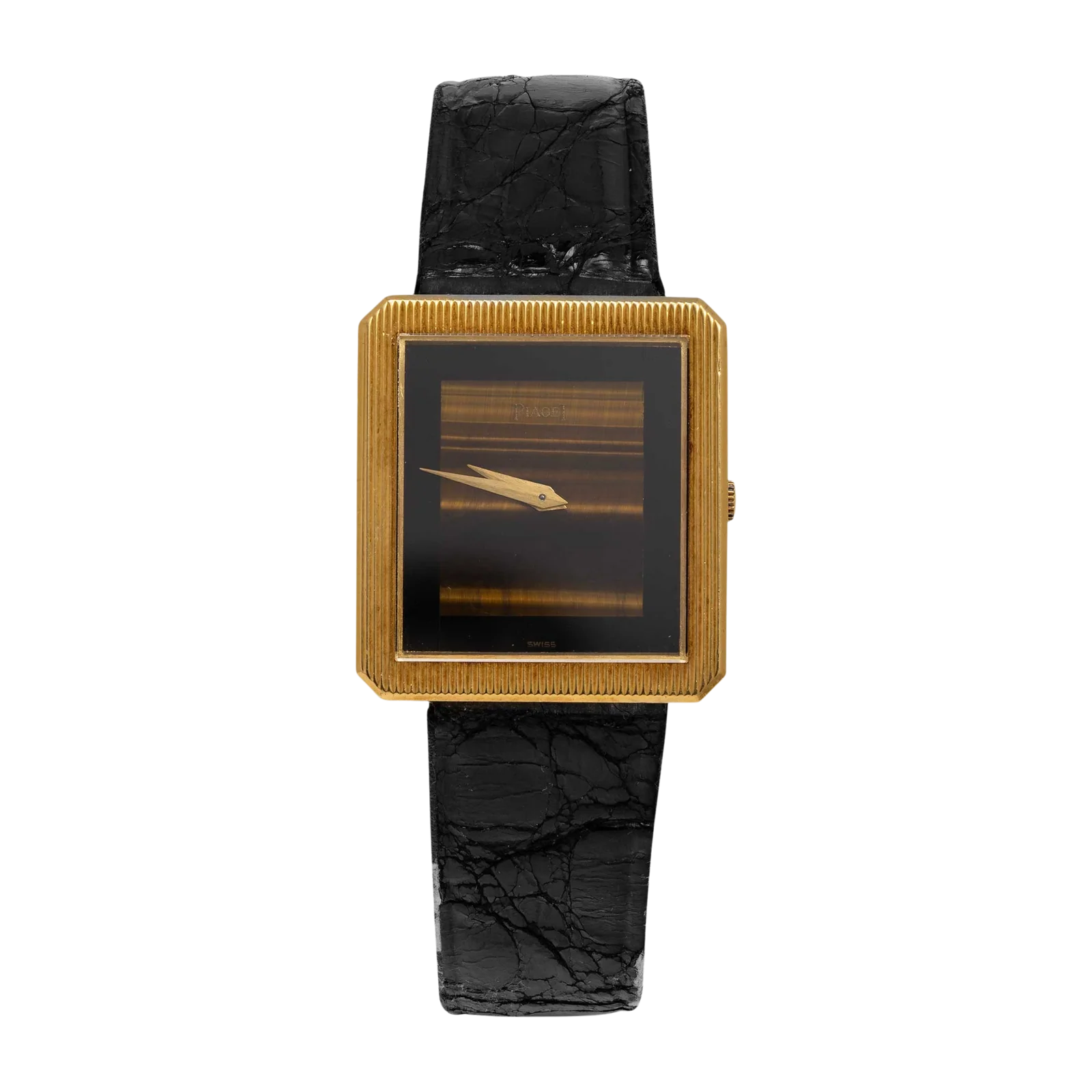 Piaget 9154 Tiger's Eye Vintage Watch 18K Gold