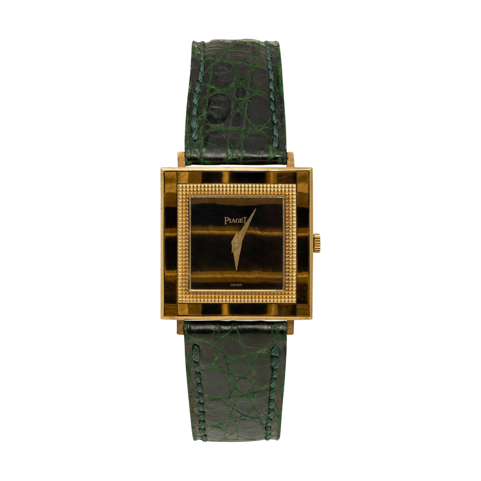 Piaget 9200 Tiger's Eye Vintage Watch 18K Gold