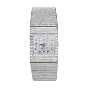 Piaget Vintage Emperador 9131 C 516 Diamond Dial Watch 18K Gold
