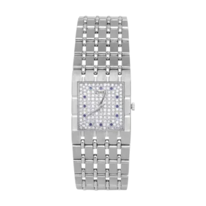 Piaget Vintage Emperador 9131 K51 Diamond Dial Watch 18K Gold
