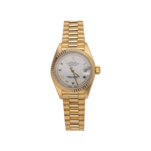 Presidential Rolex Datejust 6917 Fluted Bezel Watch 26mm White Roman Dial