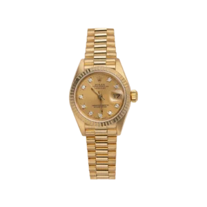 Presidential Rolex Datejust 69178 Fluted Bezel Watch 26mm Champagne Dial
