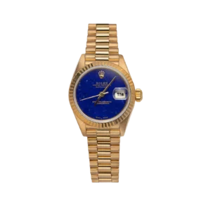 Presidential Rolex Datejust 69178 Fluted Bezel Watch 26mm Lapis Dial