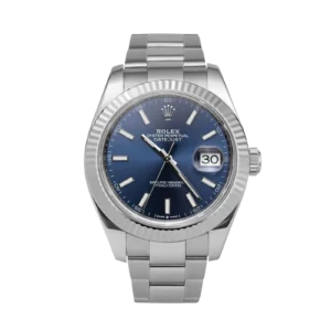 Rolex Datejust 126334 Watch 41mm Blue Index Dial