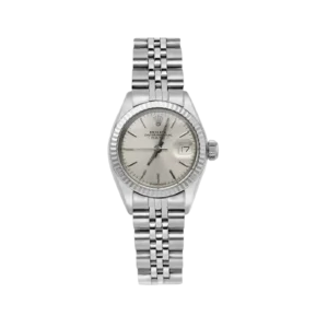 Rolex Datejust 6917 26mm Fluted Bezel Watch Silver Index Dial