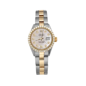 Rolex Datejust 6917 Diamond Bezel Watch 26mm Mother of Pearl Dial | 1.25ct