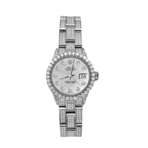 Rolex Datejust Diamond Bezel Watch 26mm Mother of Pearl Dial | 6.70ct