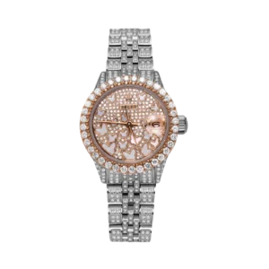 Rolex Datejust Diamond Bezel Watch 26mm Rose Butterfly Dial | 6.80ct