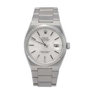 Rolex Oysterquartz Datejust 17000 Silver Index Dial 36mm Watch