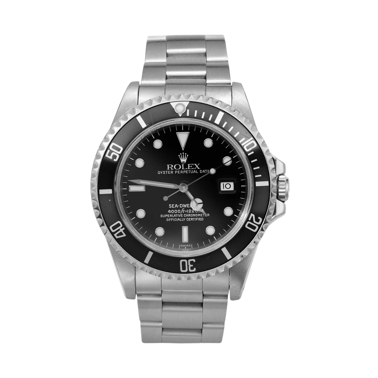 Rolex Sea-Dweller 16600 Black Dial 40mm Steel Watch