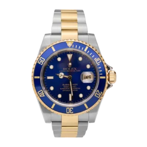 Rolex Submariner Date 16613 "Bluesy" Steel & 18K Yellow Gold Watch