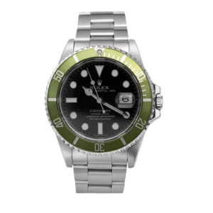 Rolex Submariner Date Watch 40mm "Kermit" 16610T Black Dial | 50th Anniversary