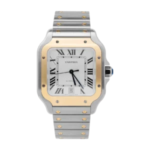 Santos de Cartier 38mm 18K Gold & Stainless Steel Watch 4072