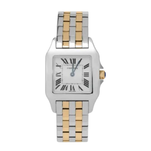 Santos de Cartier Demoiselle 26mm 18K Gold & Steel Watch 2701
