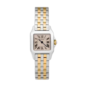 Santos de Cartier Demoiselle Small 20mm 18K Gold & Steel Watch W25066Z6