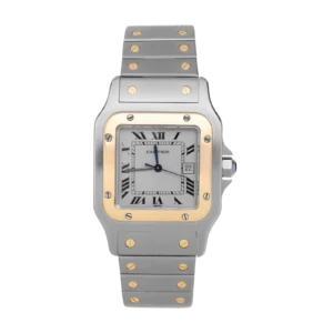 Santos de Cartier Galbée 29mm Gold & Stainless Steel Watch 1172961