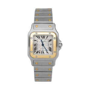 Santos de Cartier Galbée 29mm Gold & Stainless Steel Watch 2319