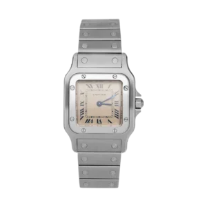 Santos de Cartier Galbée Small 24mm Steel Watch 9057
