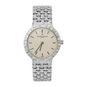 Vacheron Constantin Patrimony Vintage 24mm 18K White Gold Watch 27046